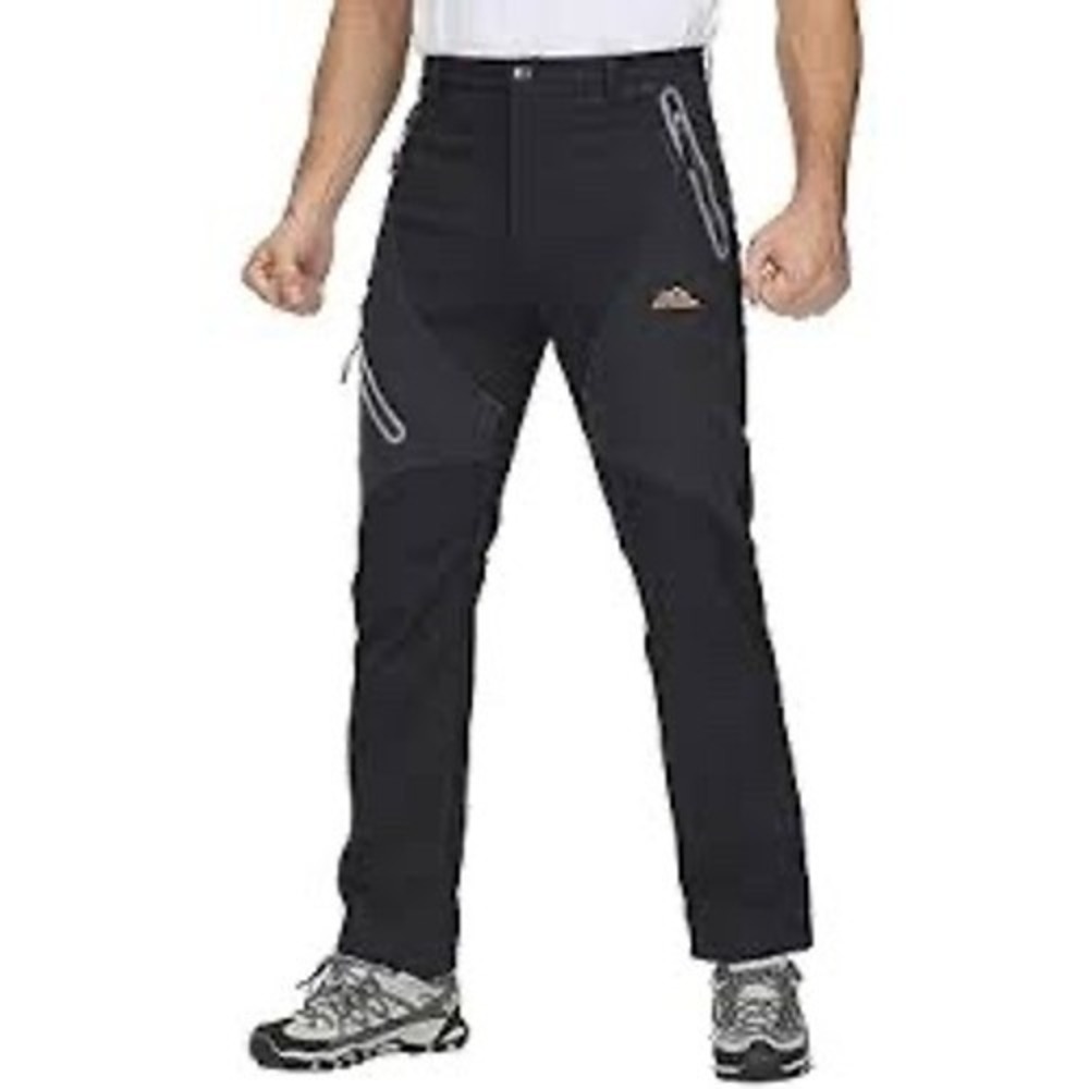 MAGCOMSEN Men's 34 Winter Pants Fleece Lined Ski Snow Pants Water Resistant NWT